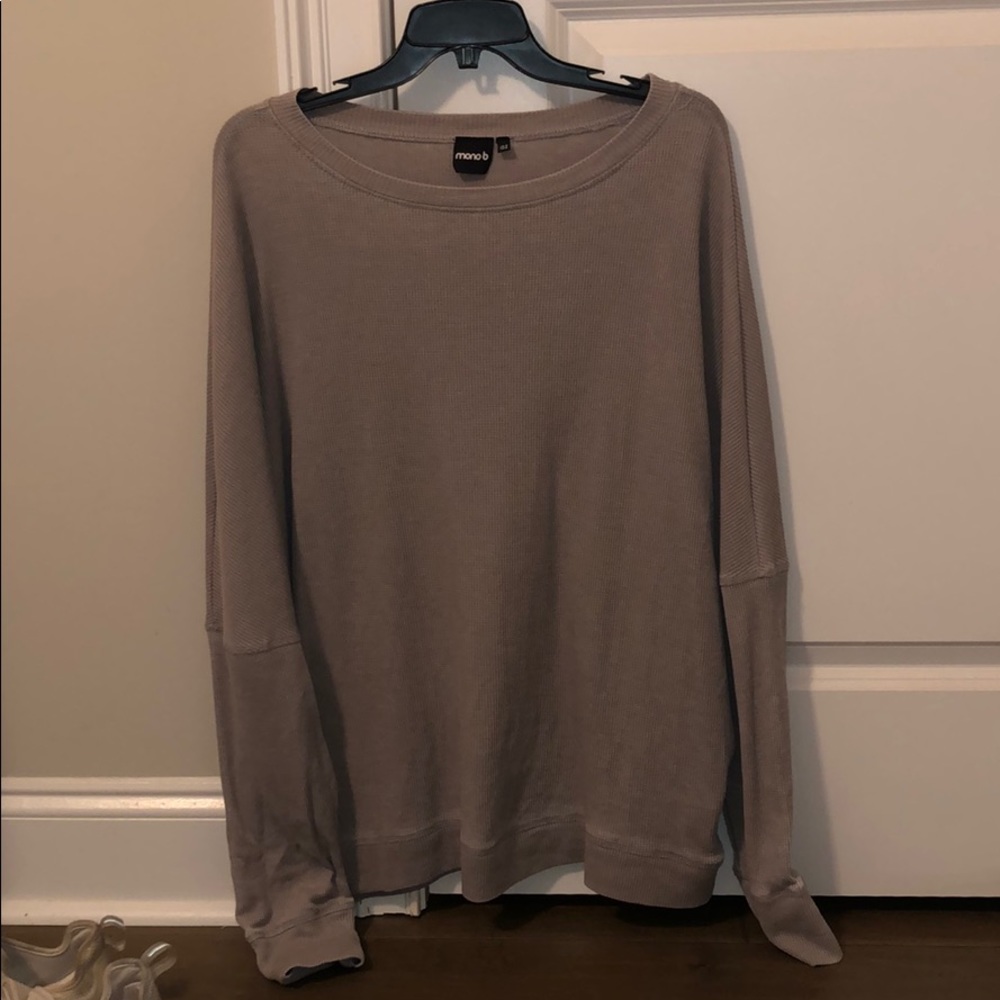 Gray sweater